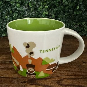 Starbucks 2017 Tennessee YOU ARE HERE Collection Coffee Mug